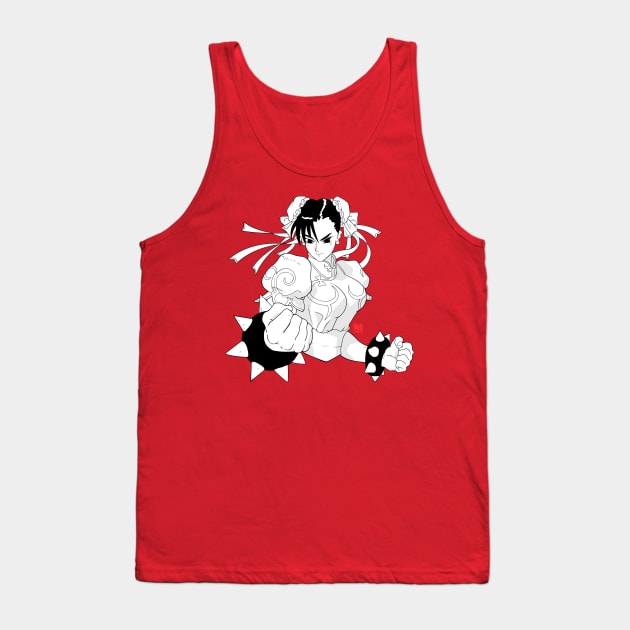 CELL SHADE CHUN Tank Top by PRWear